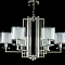 Люстра Crystal Lux NICOLAS SP-PL6 NICKEL/WHITE