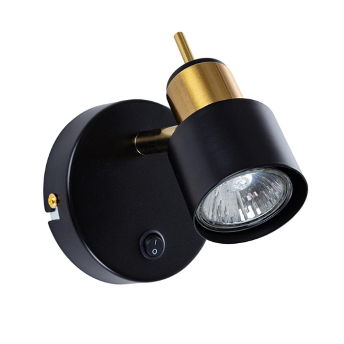 Спот ARTE LAMP A1906AP-1BK