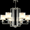 Люстра Crystal Lux NICOLAS SP-PL6 NICKEL/WHITE