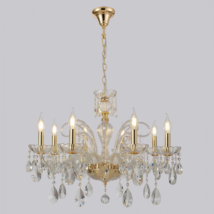 Люстра Crystal Lux MONICA SP8 GOLD